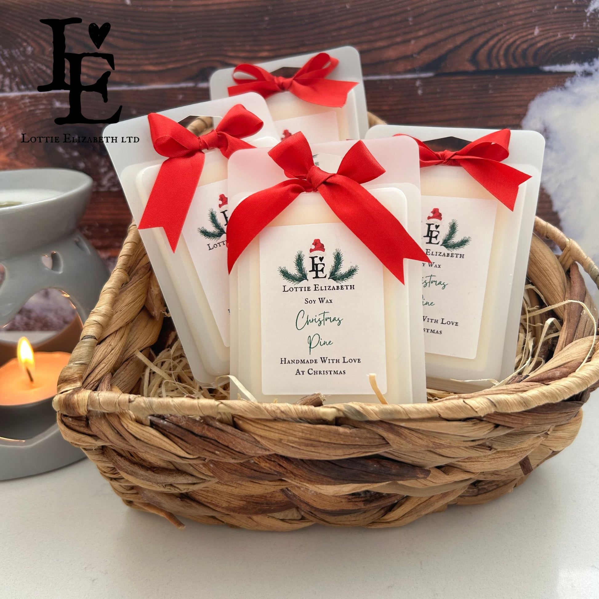 Christmas Pine | Wax Melt - Wax Melt - Lottie Elizabeth Ltd