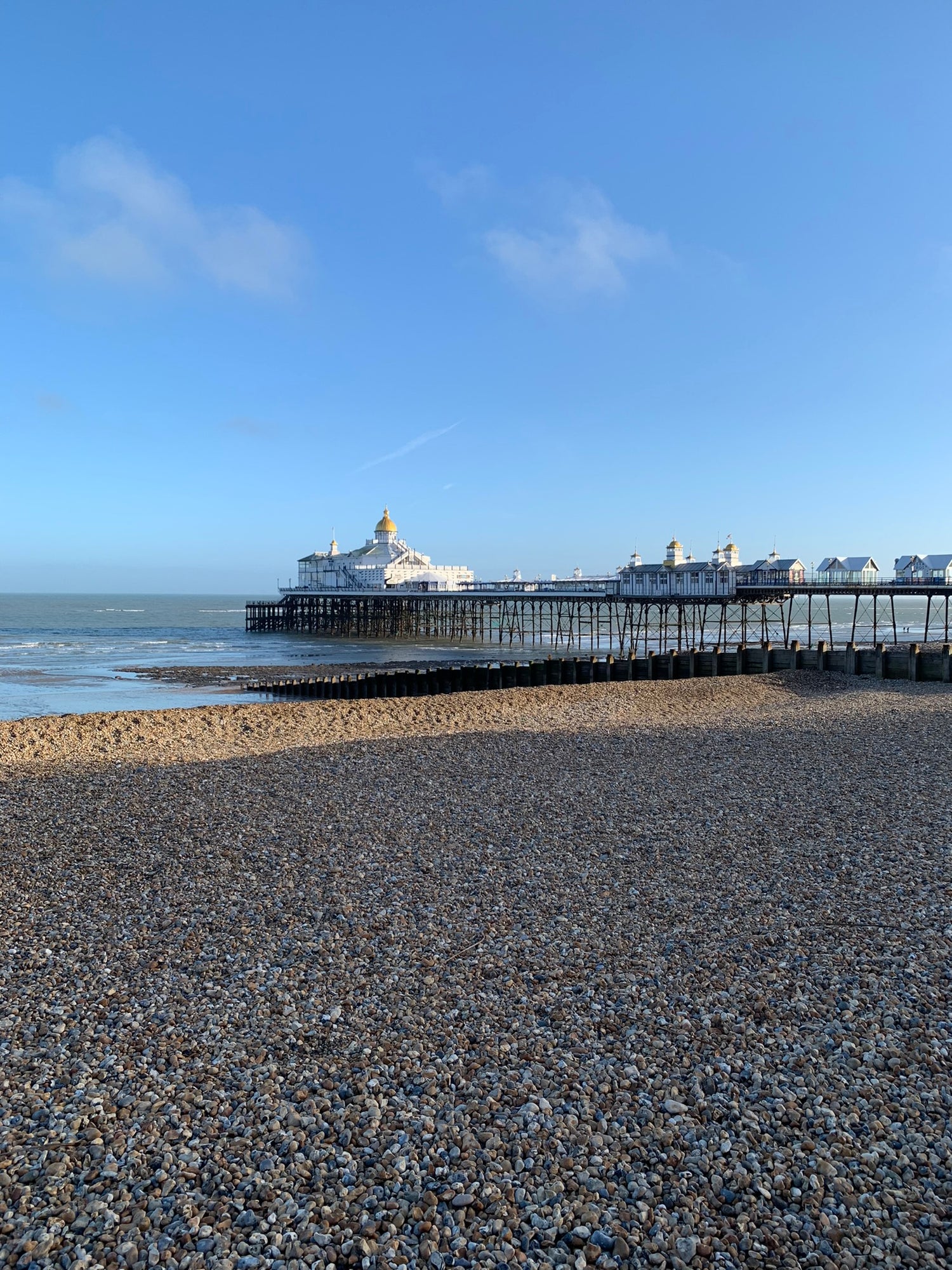 Beautiful seaside views in Eastbourne