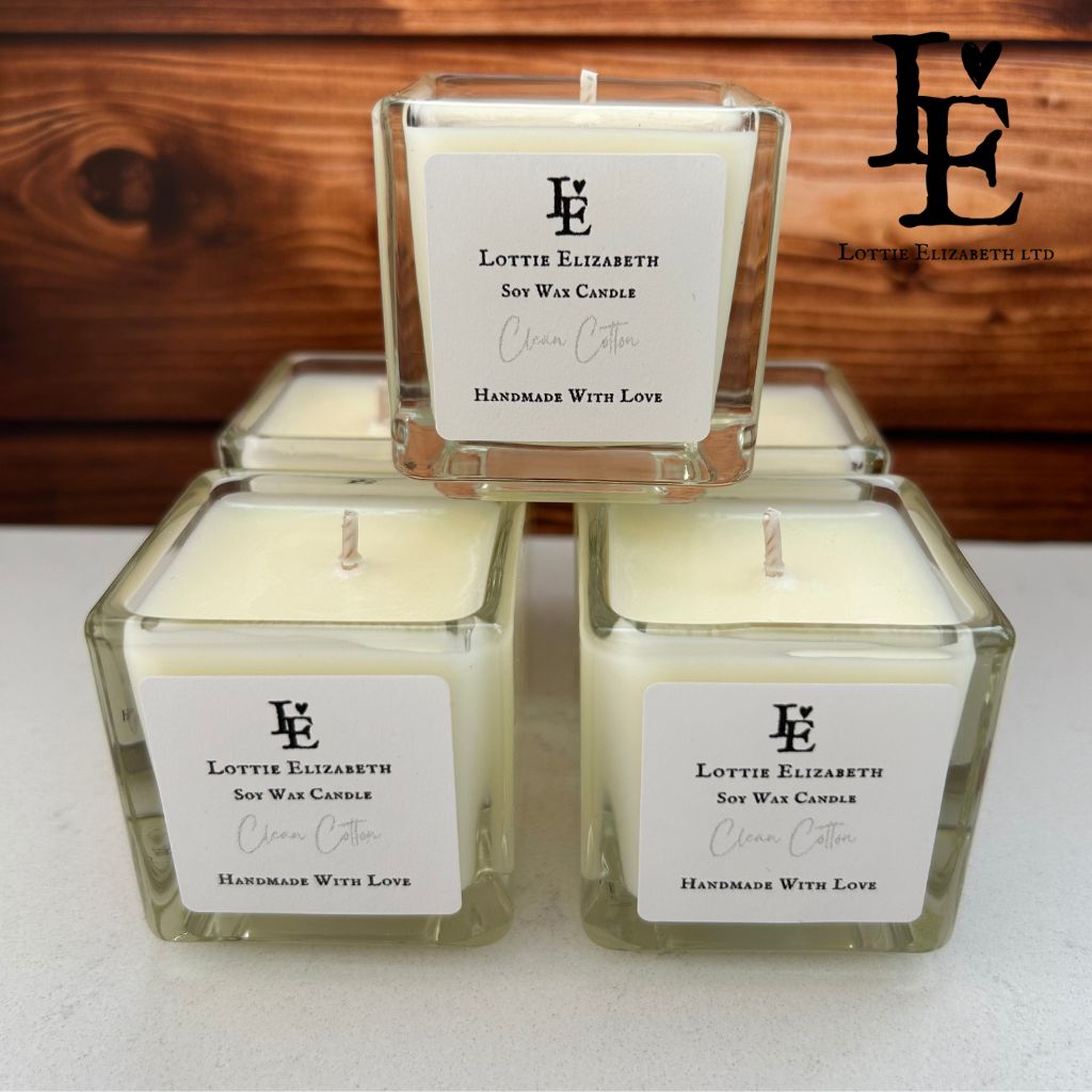 Clean Cotton | Cube Candle | Small