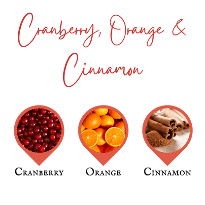 Cranberry Orange & Cinnamon | Wax Melt - Wax Melt - Lottie Elizabeth Ltd