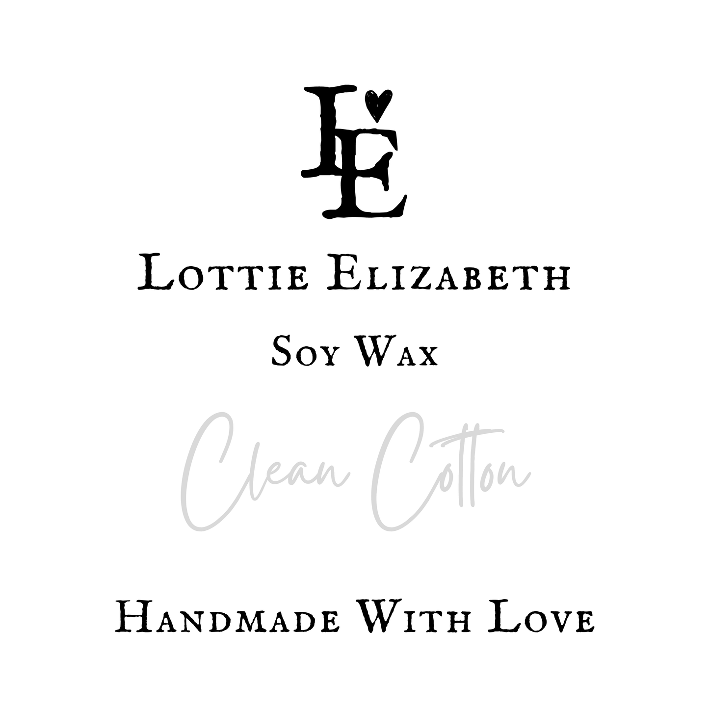 Clean Cotton | Wax Melt - Wax Melt - Lottie Elizabeth Ltd