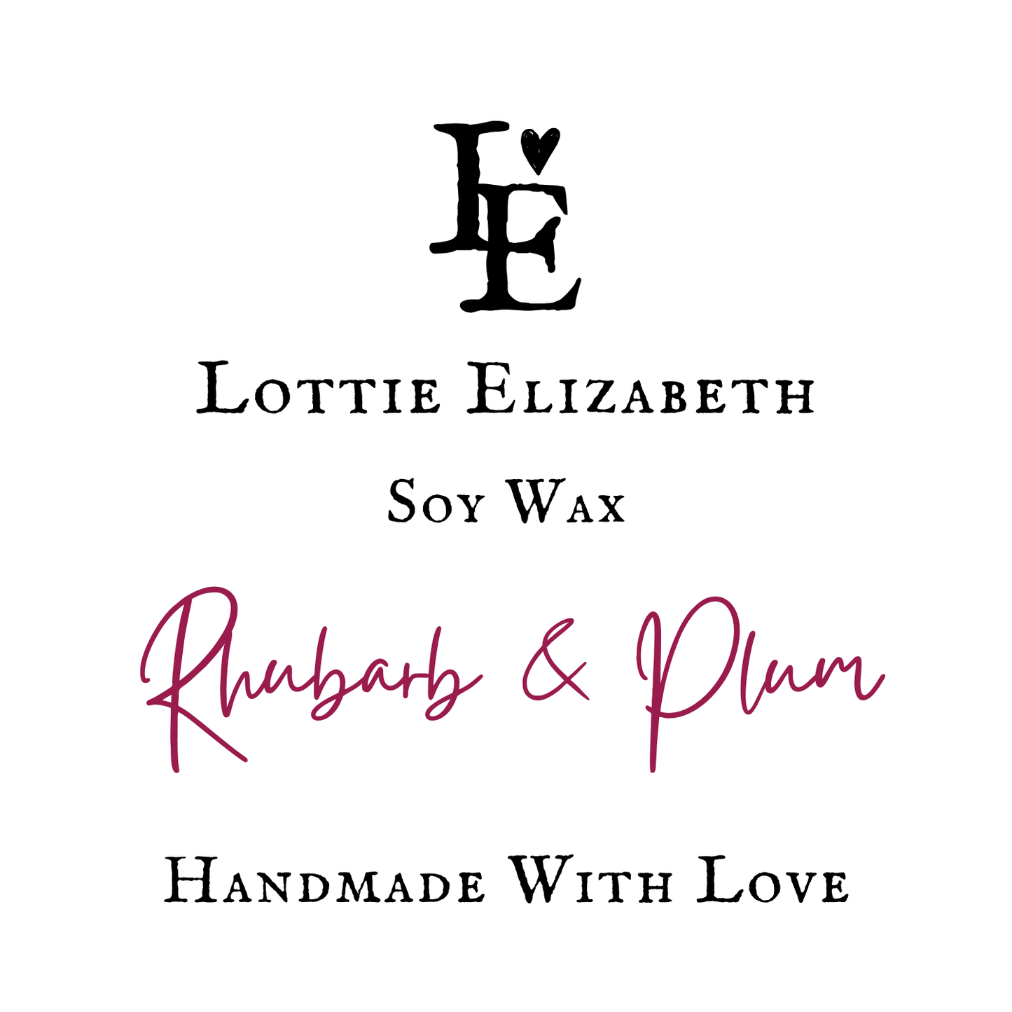 Rhubarb & Plum | Wax Melt - Wax Melt - Lottie Elizabeth Ltd