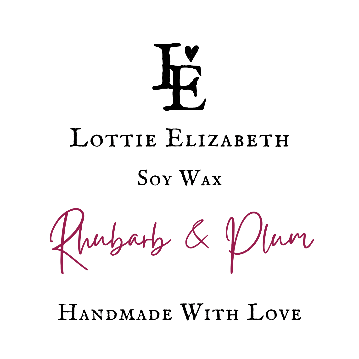 Rhubarb & Plum | Wax Melt - Wax Melt - Lottie Elizabeth Ltd